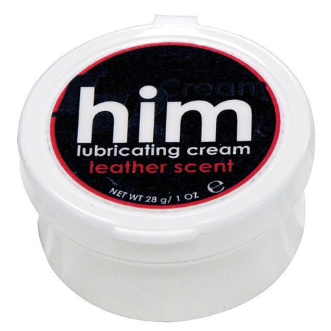 ID him Cream Leather Scent 1oz. Jar