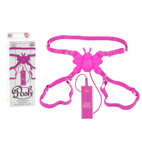 Posh Silicone Butterfly Lover Pink 10f