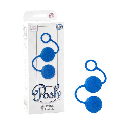 Posh Silicone O Balls - Blue