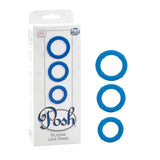 Posh Silicone Love Rings - Blue