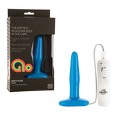 GLO - Anal Plug Slim Vibrating Blue
