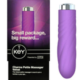 Key Charms Velvet - Lavender