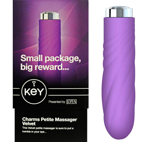 Key Charms Velvet - Lavender