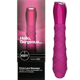 Key Ceres Lace Texture - Raspberry Pink