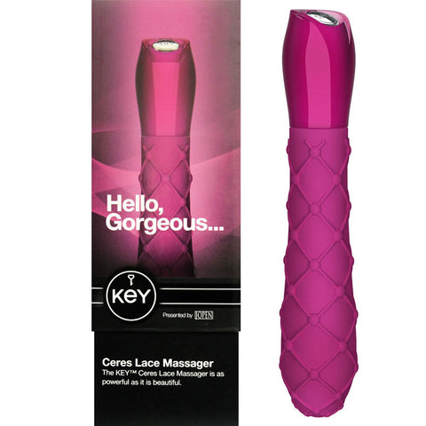 Key Ceres Lace Texture - Raspberry Pink