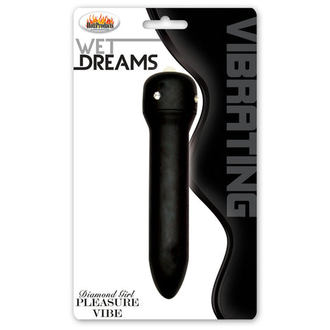 Wet Dreams Diamond Girl Mini Vibe-Black