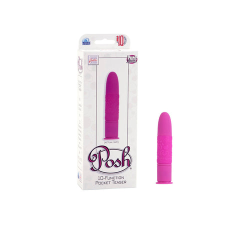 Posh Pocket Teaser Pink 10-Function