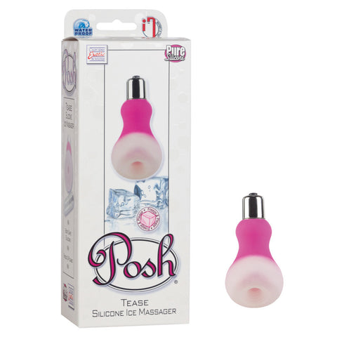 Posh Silicone Ice Massager Tease - Pink