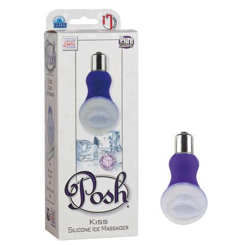 Posh Silicone Ice Massager Kiss - Purple