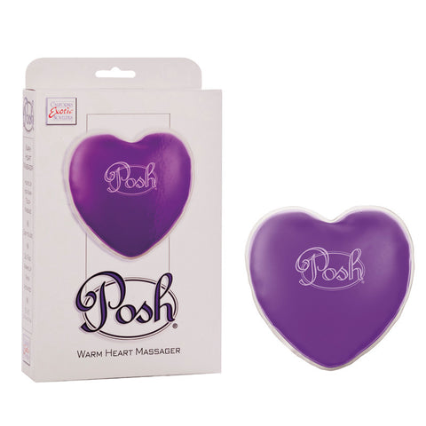 Posh Warm Heart Massager - Purple