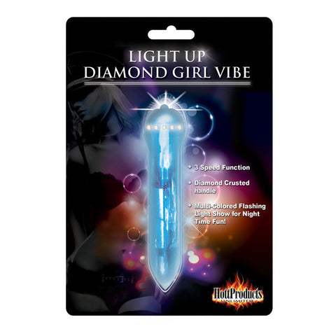 Wet Dreams Light Up Diamond Girl Vibe-Bl