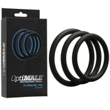 OptiMALE ﾖ 3 C-Ring Set ﾖ Thin Black