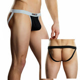 Athletic Mesh Sport Jock Black L/XL