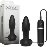 Platinum - The Touch Vibrating Plug Blk