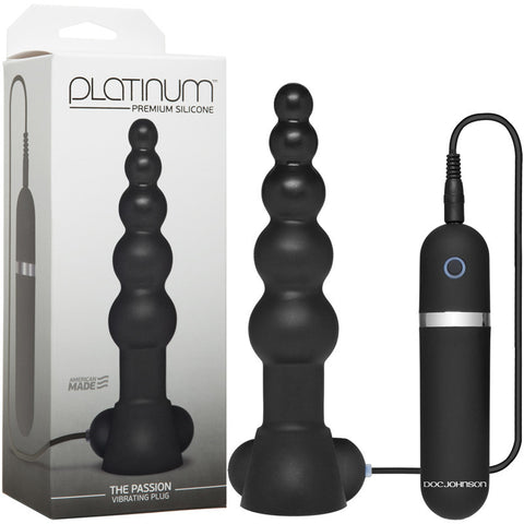 Platinum - The Passion Vibrating Plug Bl
