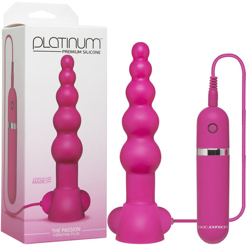 Platinum - The Passion Vibrating Plug Pk