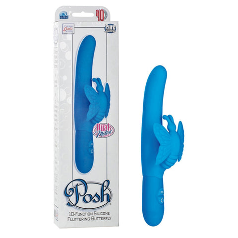 Posh Silicone Fluttering Butterfly Blue