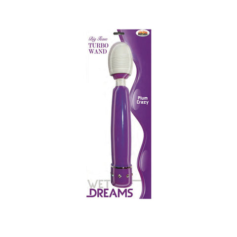 Wet Dreams Big Tease Turbo Wand Plum