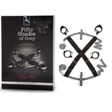 Fifty Shades Keep Still Over Bed Cross